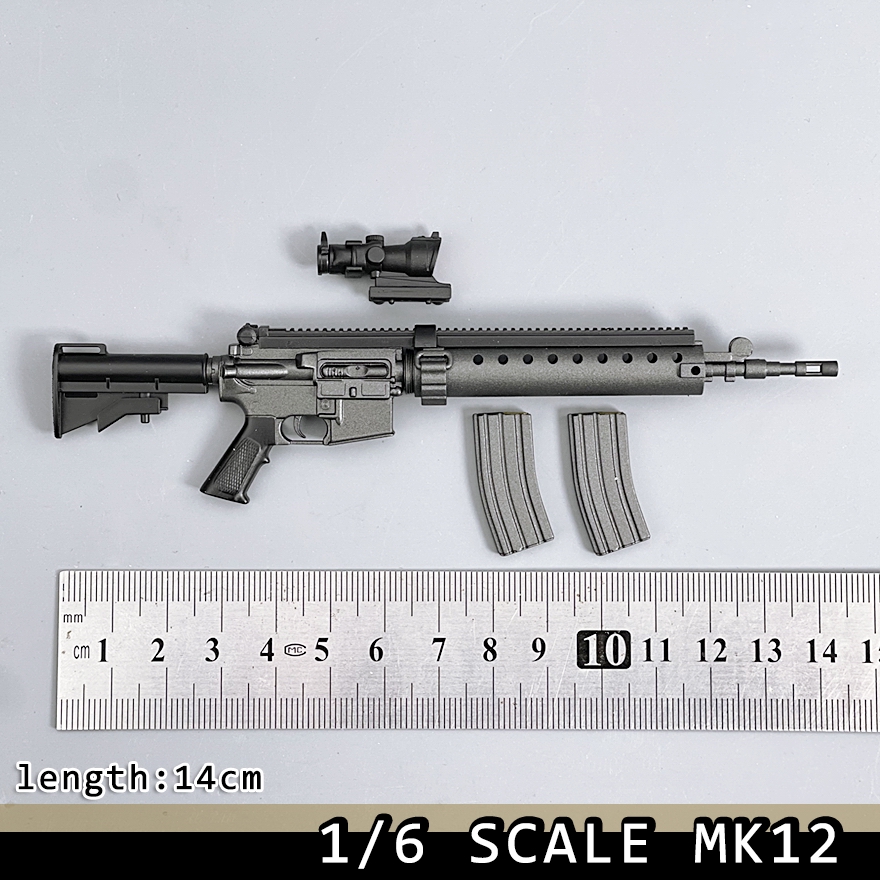 Model Kit Action Figure - Kit de Modelo de Rifle de