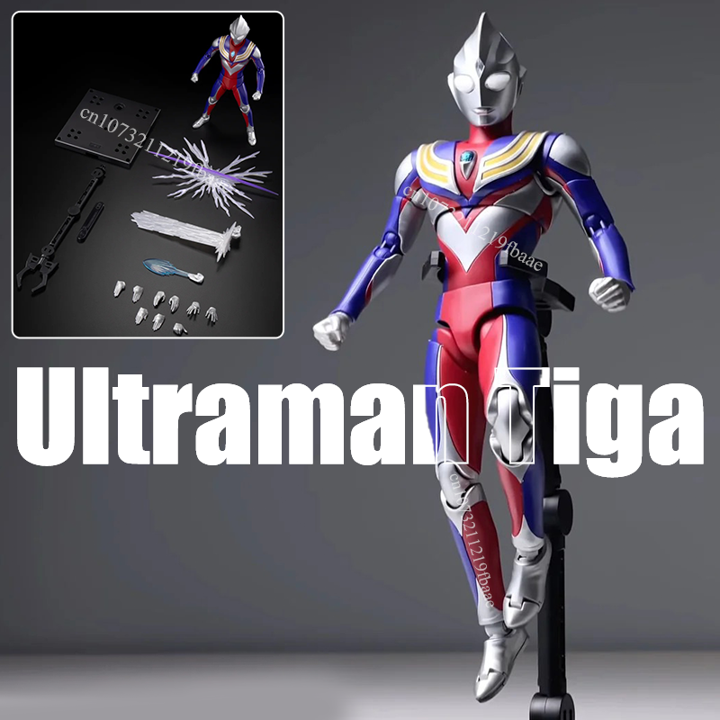 Model Kit Ultraman Tiga - Figura de Acción Original Blokees Ultraman