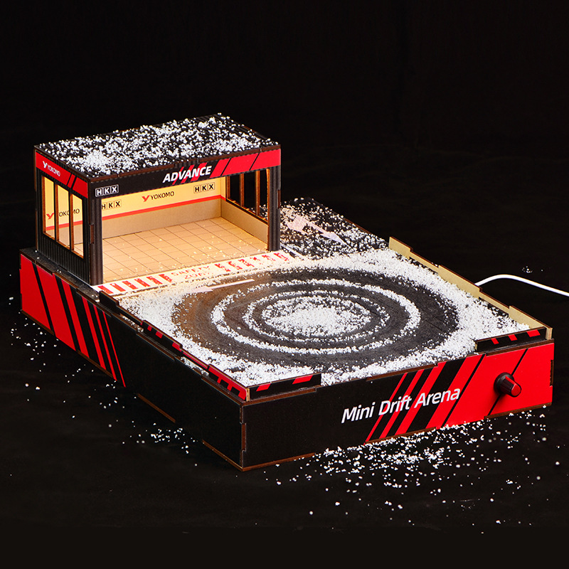Model Kit Display - Diorama de Pista de Derrapes DIY