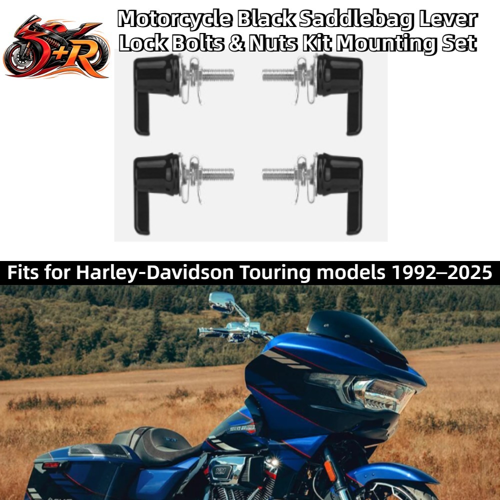 Model Kit Harley Davidson - Juego de 4 piezas de pernos