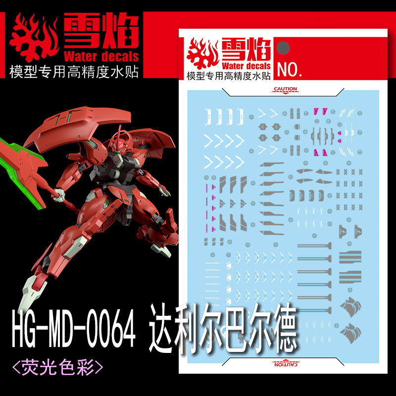 Model Kit Hg - Modelo de calcomanías de tobogán de