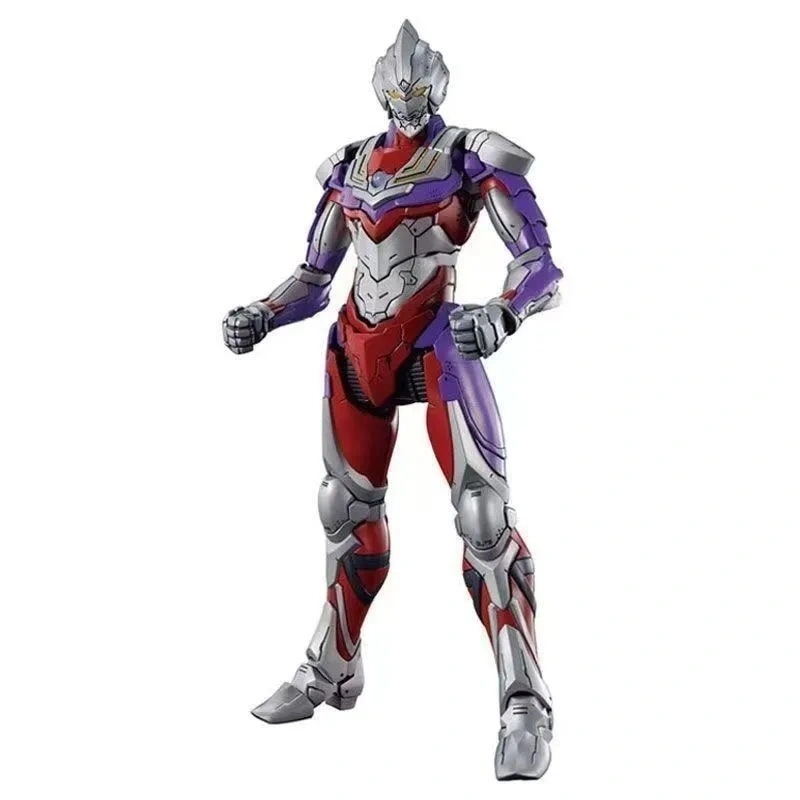 Model Kit Ultraman Tiga - Figura de Acción Original de Bandai,