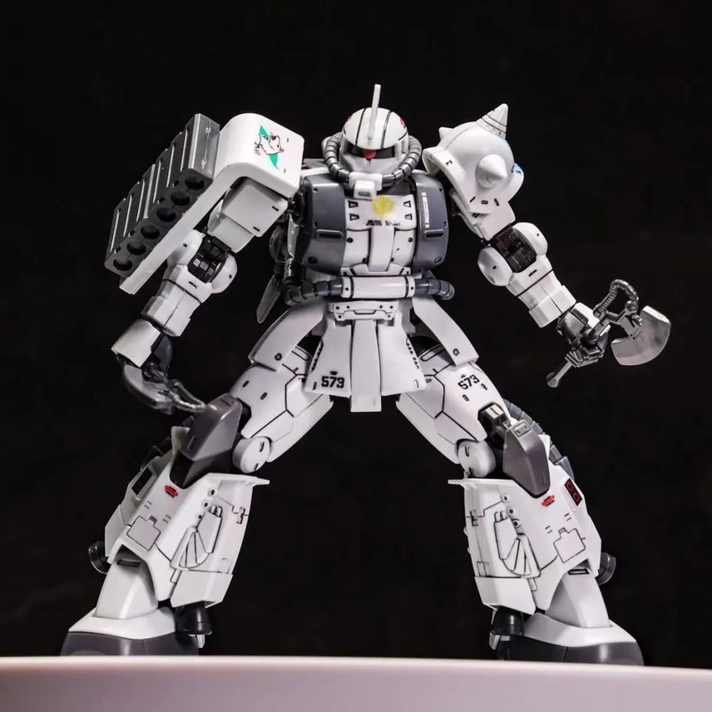 Model Kit Zaku - GTO ZAKU II lobo blanco Shin