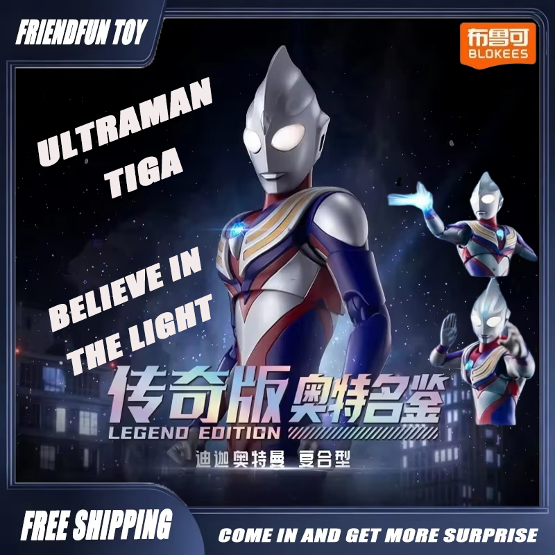 Model Kit Ultraman Tiga - En Stock, Figura de Acción Original