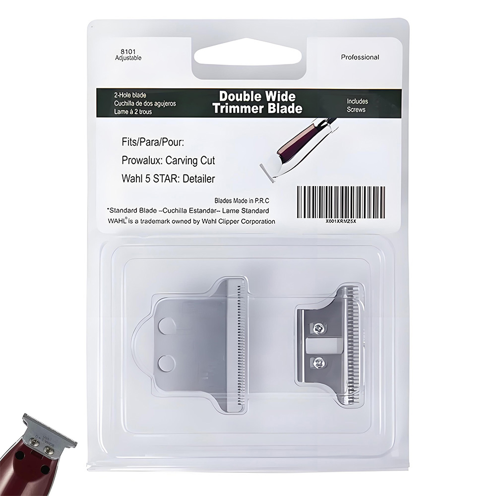 Model Kit Clipper - Cuchilla de repuesto profesional T-Wide compatible