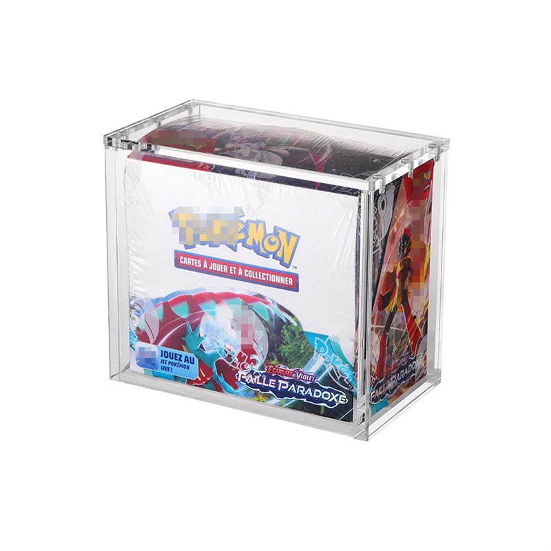 Model Kit Display - Caja de acrílico moderna magnética con