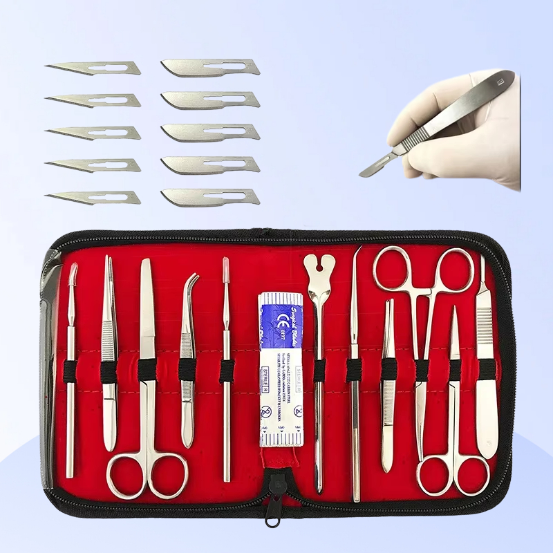 Model Kit Tweezers - Kit médico de sutura de silicona