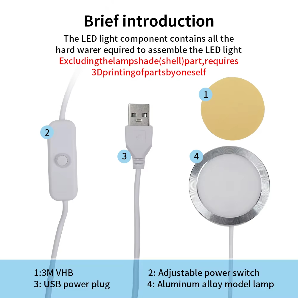 Kit de Lámpara LED USB para Ba - Model Kit F1 reseña y precio