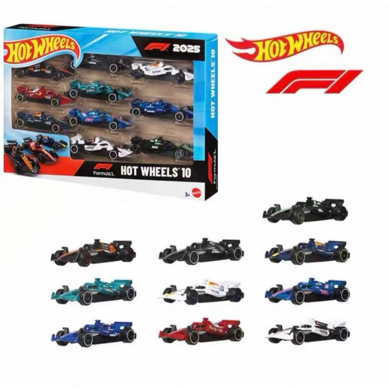 Hot Wheels Jmm24, Set de 10 Au - Model Kit F1 reseña y precio