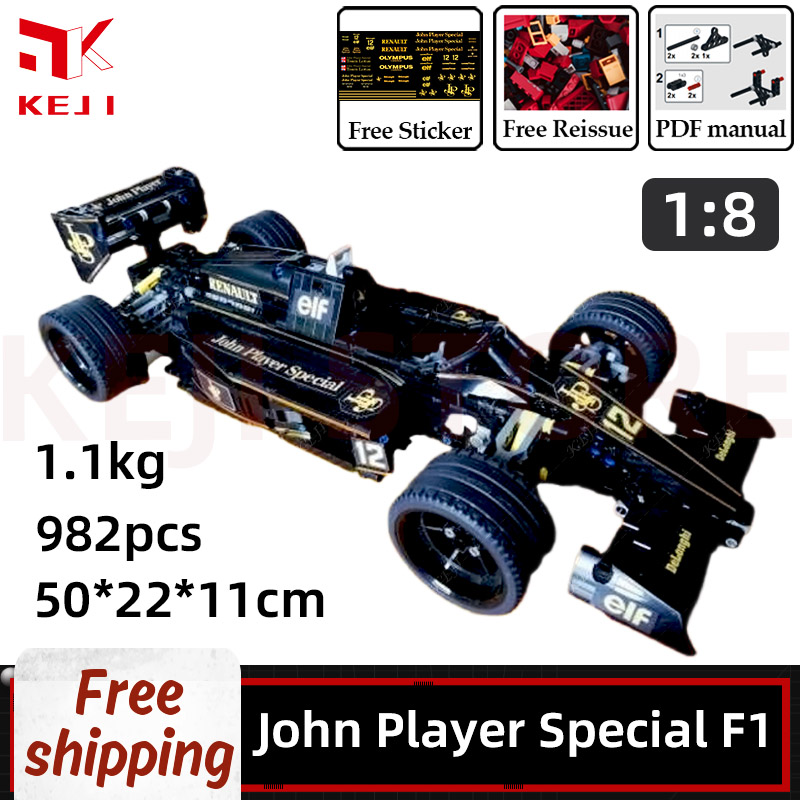 KEJI-Juego de bloques de const - Model Kit F1 reseña y precio