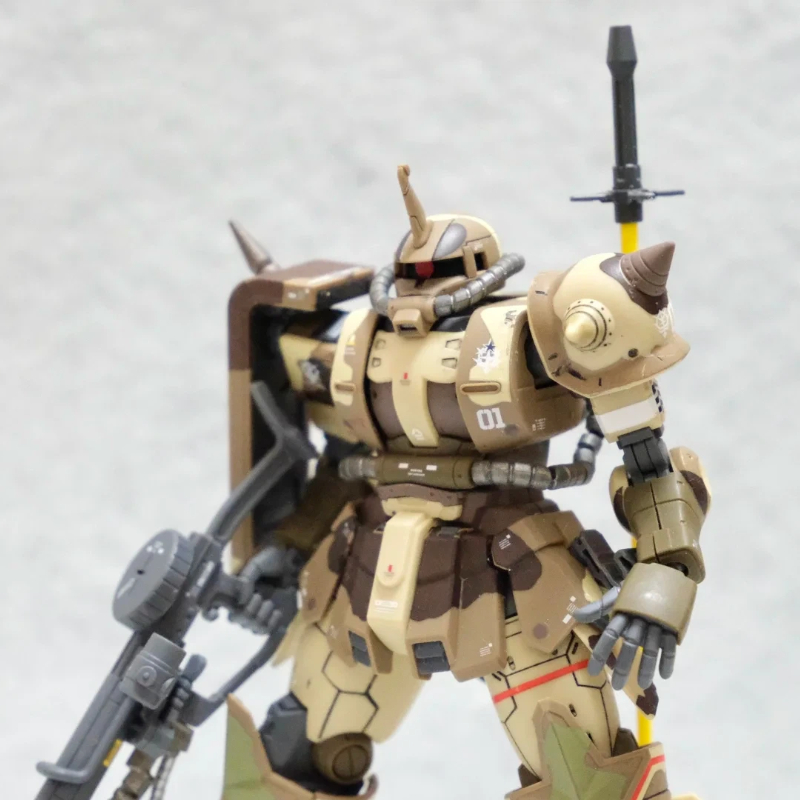 HG 1/144 MS-06GD Zaku II Tipo  - Model Kit Zaku reseña y precio