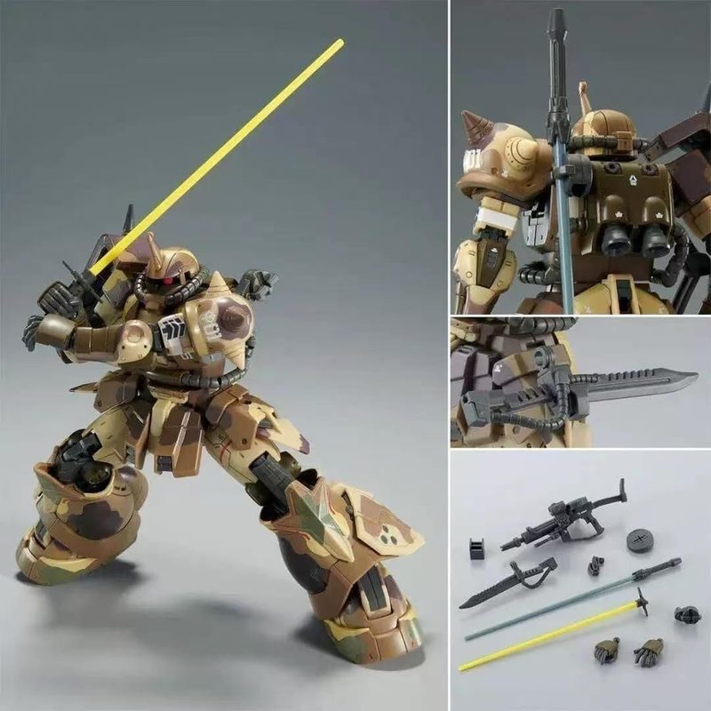 HG 1/144 MS-06GD Zaku II Tipo  - Model Kit Zaku reseña y precio