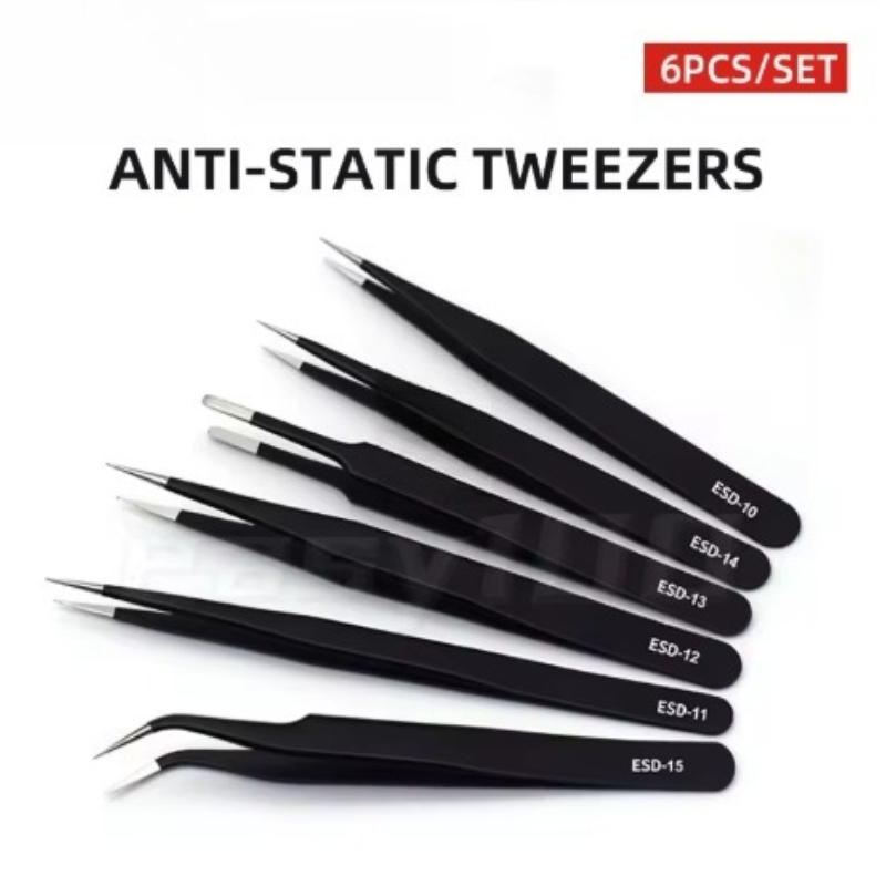 Juego de 6 Pinzas de Precisión - Model Kit Tweezers reseña y precio