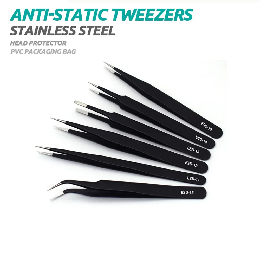 Juego de 6 Pinzas de Precisión - Model Kit Tweezers reseña y precio