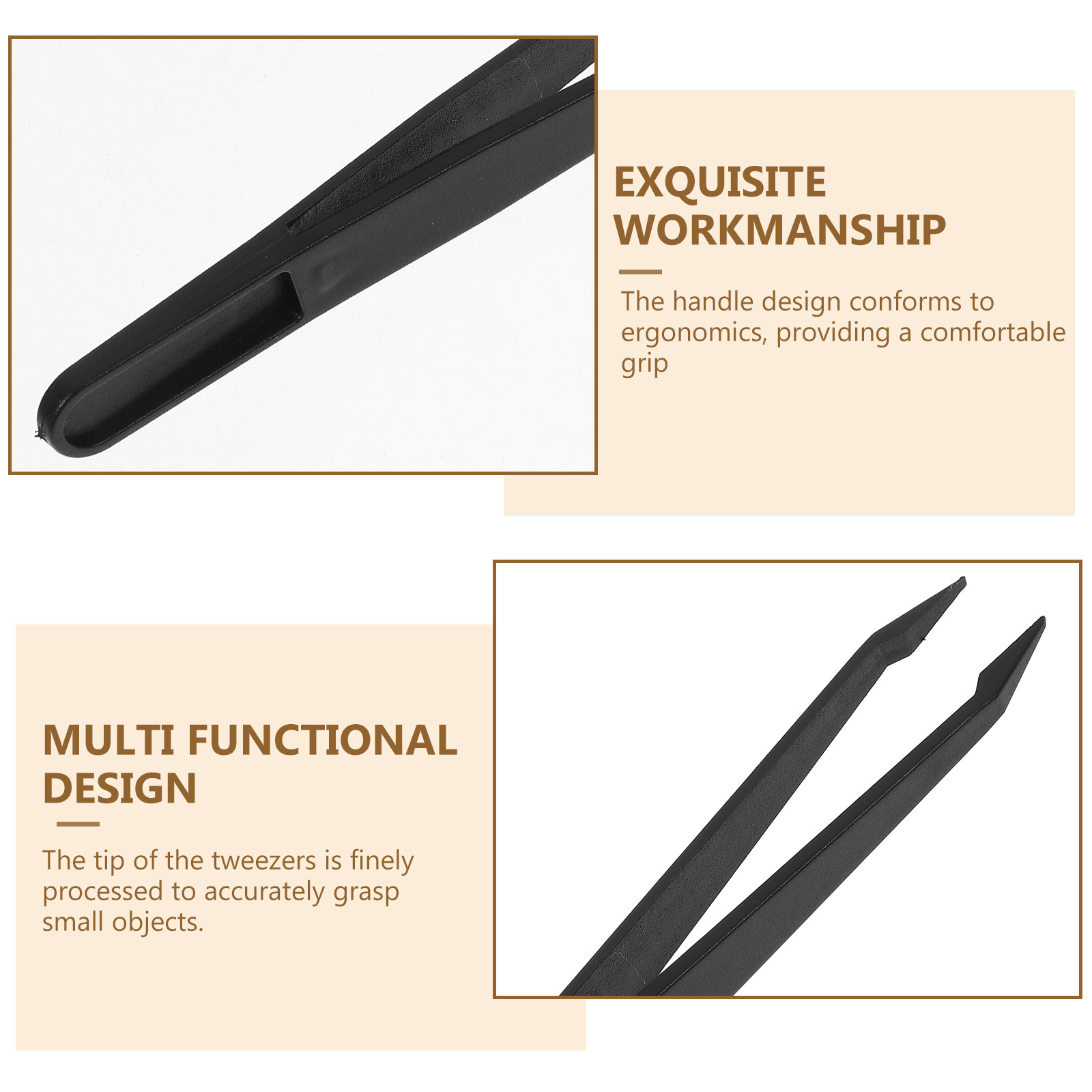 Pinzas de precisión de plástic - Model Kit Tweezers reseña y precio