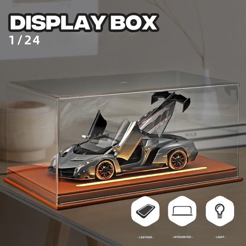 Caja expositora acrílica con l - Model Kit Display reseña y precio