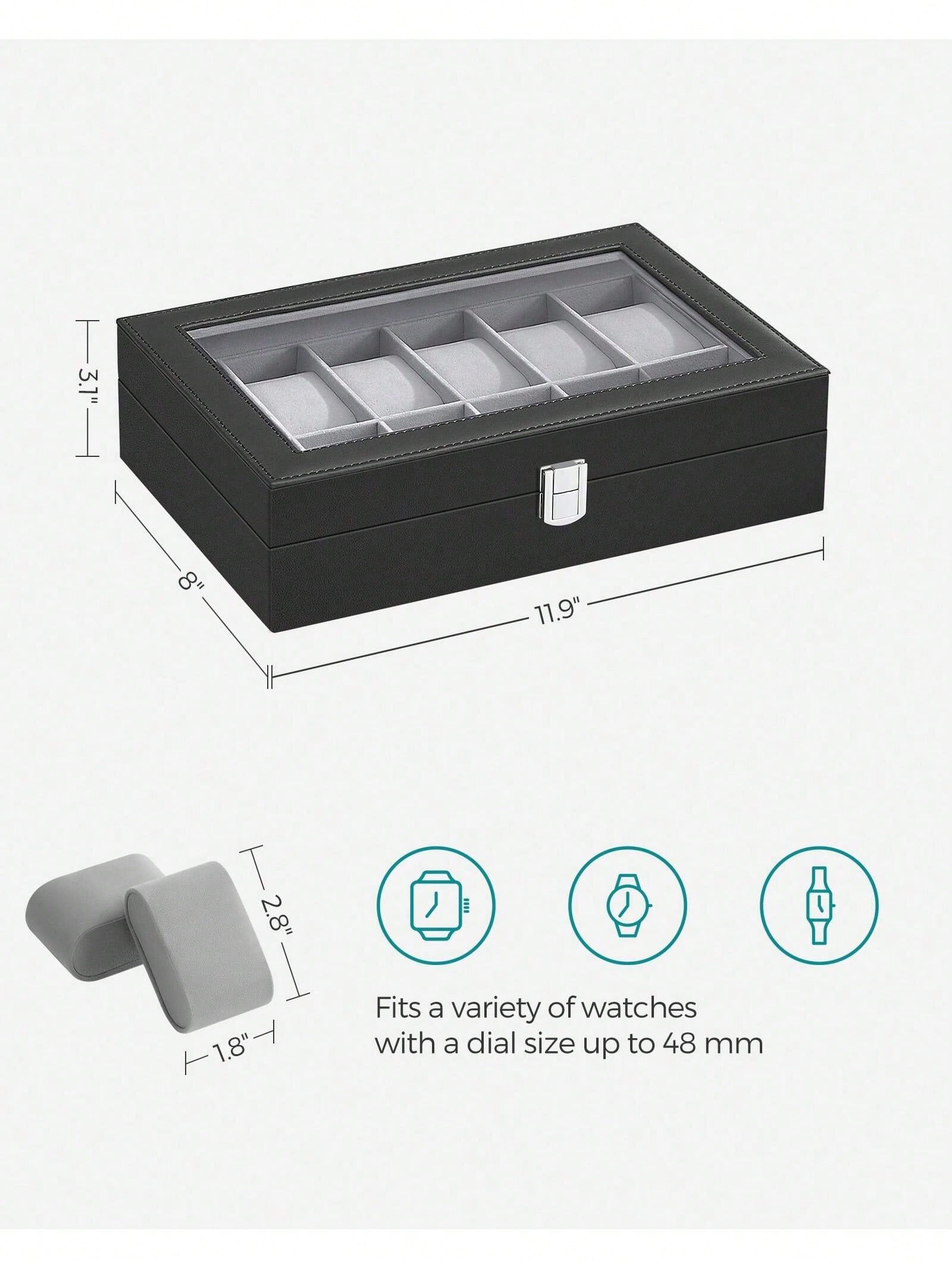 Caja para relojes con cerradur - Model Kit Display reseña y precio