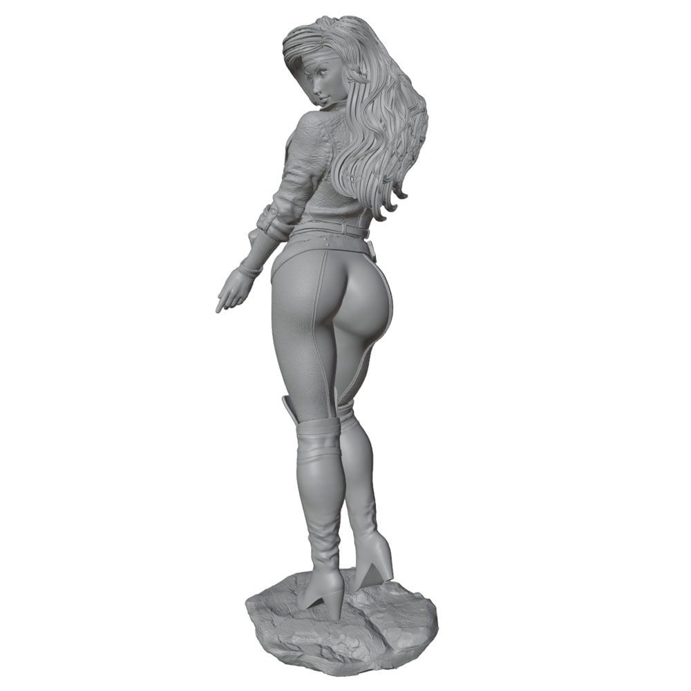 Personaje femenino realista y  - Model Kit Hg reseña y precio