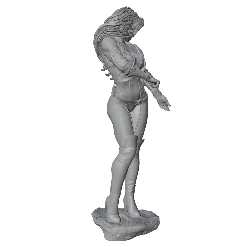 Personaje femenino realista y  - Model Kit Hg reseña y precio