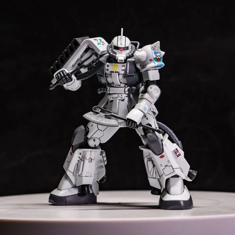 GTO ZAKU II lobo blanco Shin M - Model Kit Zaku reseña y precio