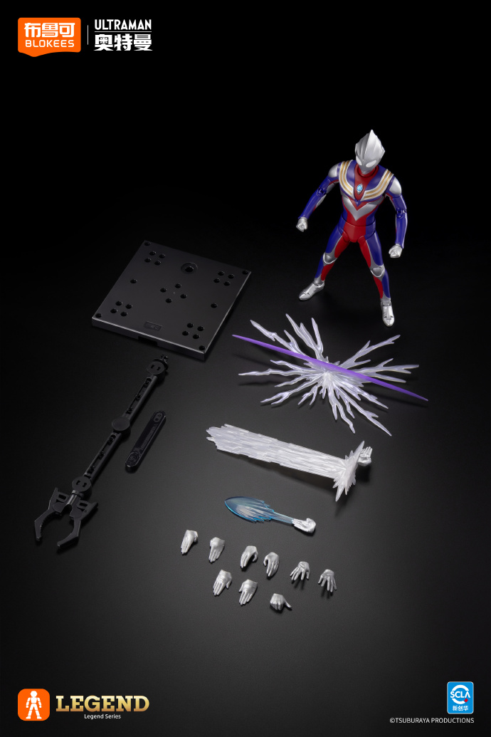 NUEVO Blokees Ultraman Tiga Mu - Model Kit Ultraman Tiga reseña y precio