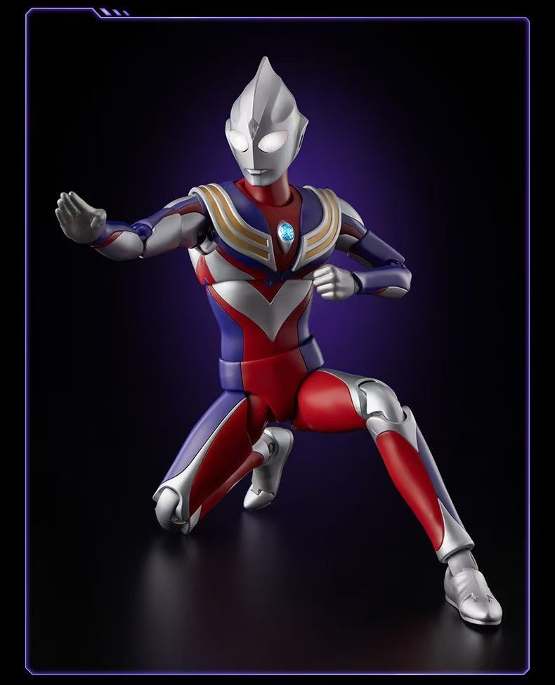 NUEVO Blokees Ultraman Tiga Mu - Model Kit Ultraman Tiga reseña y precio