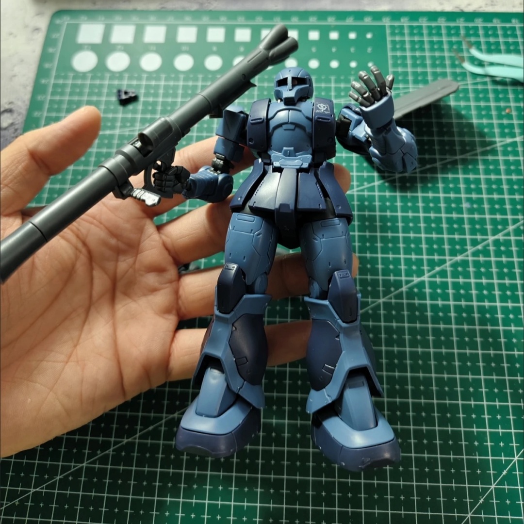GTO MS-05 HG 1/144 Zaku Black  - Model Kit Zaku reseña y precio