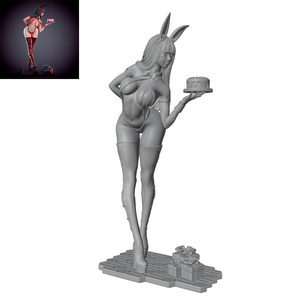 1/24/12/6 Personaje de conejit - Model Kit Hg reseña y precio