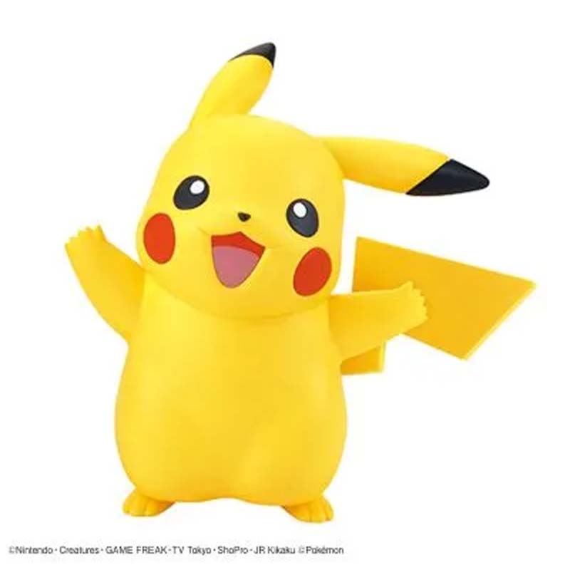 Bandai Original Pokemon Plamo  - Model Kit Quick Pikachu reseña y precio