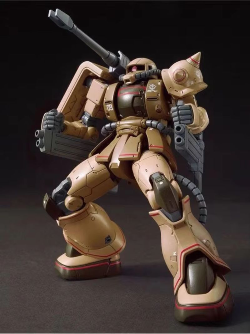 Figura de Acción Hg 1/144 Gto  - Model Kit Zaku reseña y precio