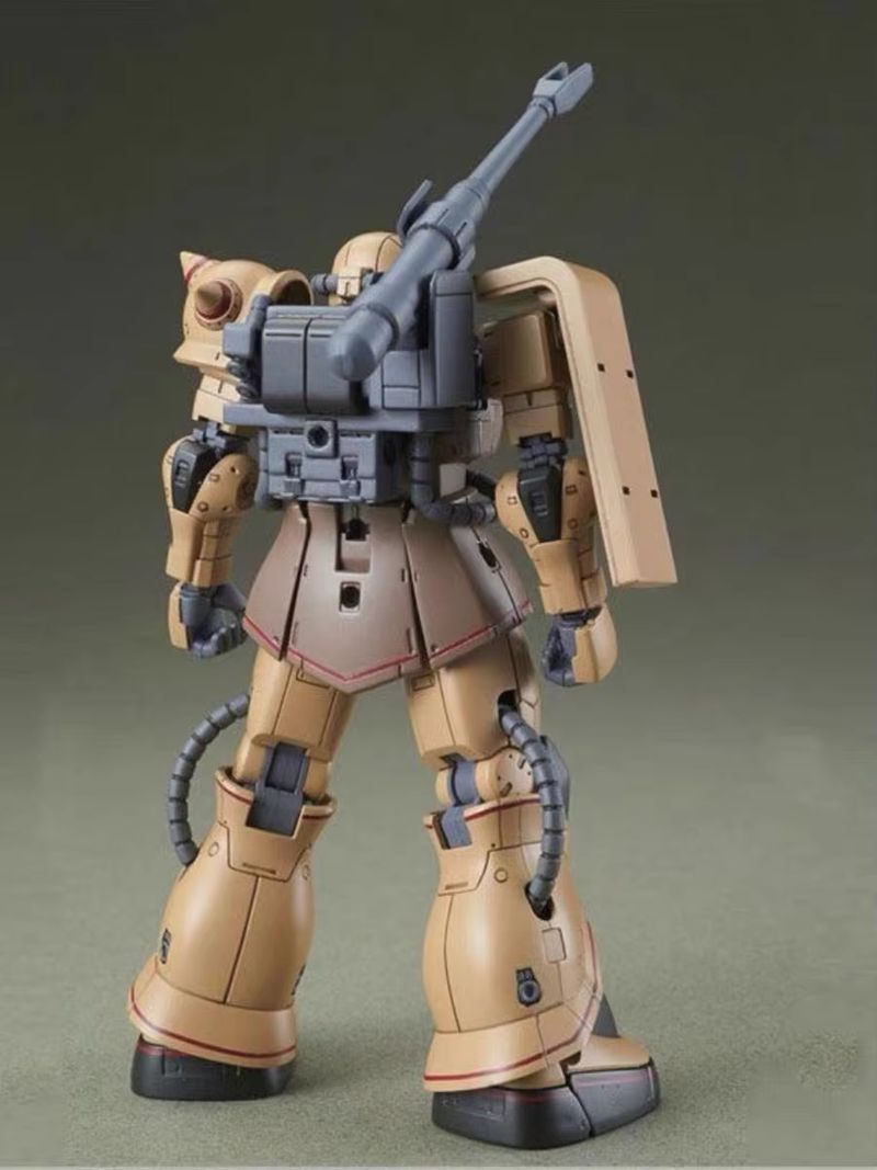 Figura de Acción Hg 1/144 Gto  - Model Kit Zaku reseña y precio