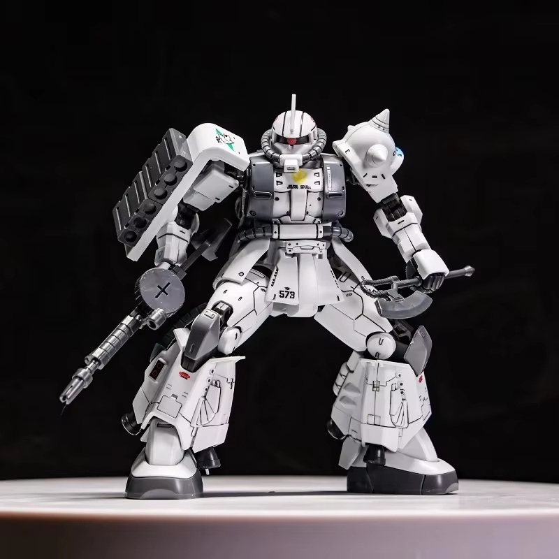 1/144 Zaku Warrior GTO White D - Model Kit Zaku reseña y precio
