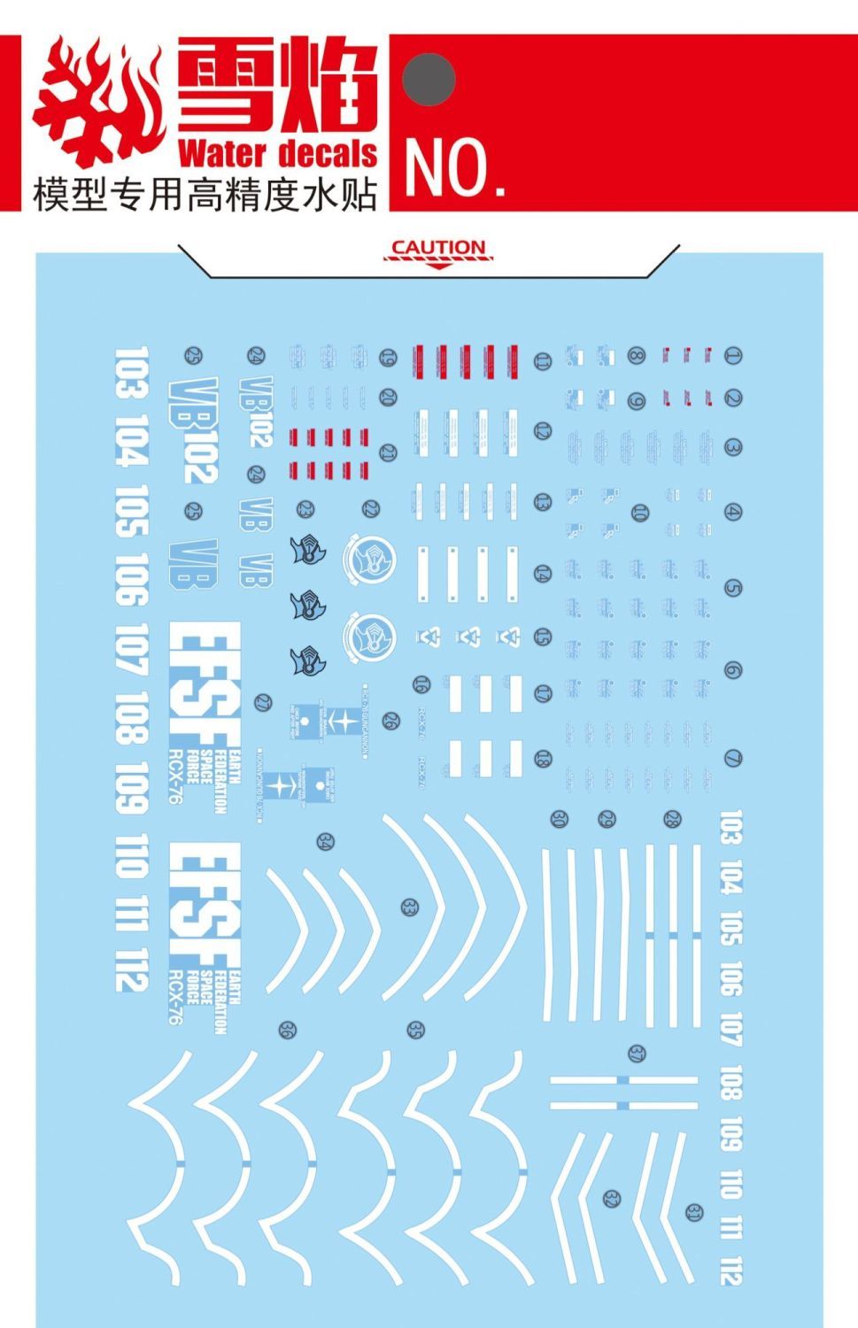 Calcomanías de Alta Precisión  - Model Kit Hg reseña y precio