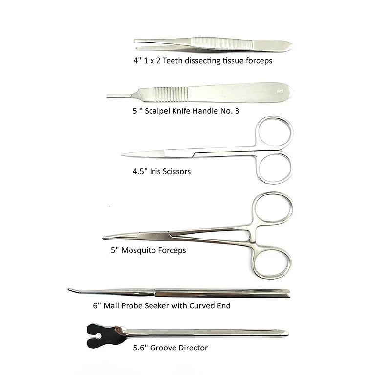 Kit médico de sutura de silico - Model Kit Tweezers reseña y precio